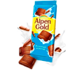 Шоколад молочный Alpen Gold, 80 г